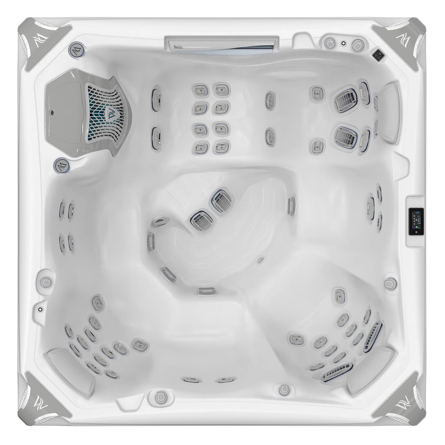 Wellis_kilimanjaro_Life_hot_tub_top_icewhite