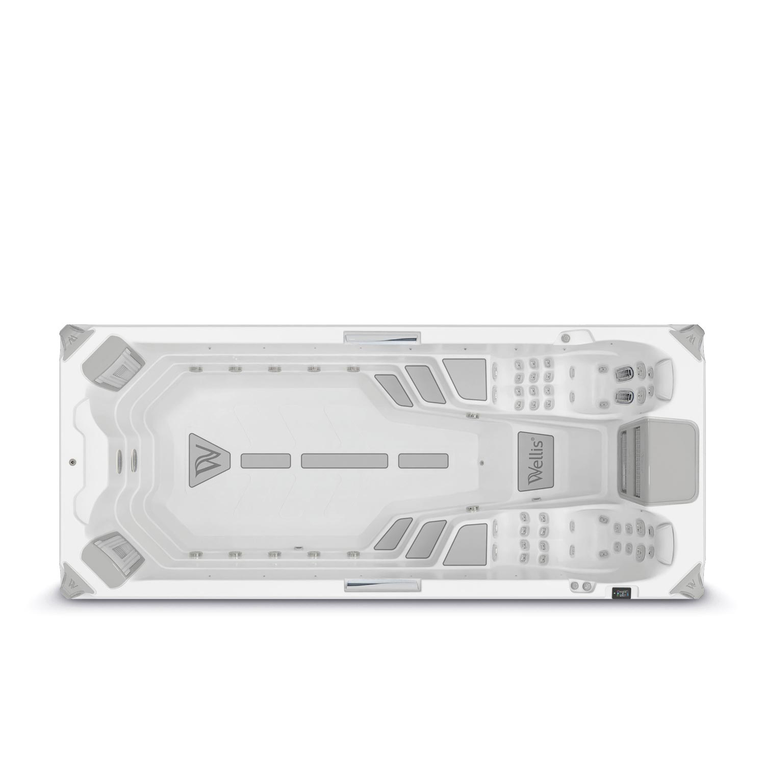 Minipiscina nuoto controcorrente